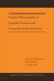 Tapa de Fréchet differentiability of Lipschitz functions and porous sets in Banach spaces