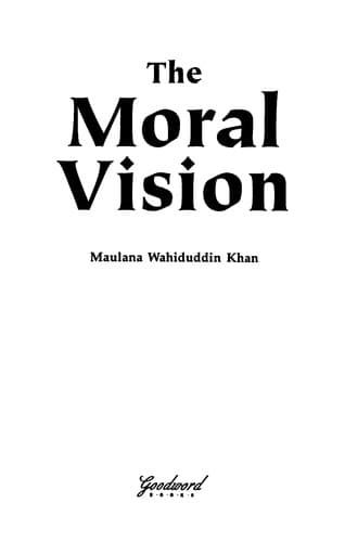 Tapa de The Moral Vision