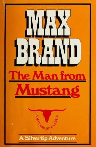 Tapa de The man from Mustang