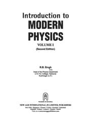 Tapa de Introduction to modern physics