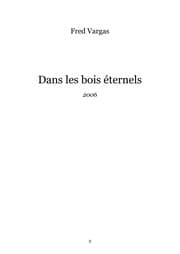 Tapa de Dans les bois e ternels