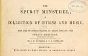 Tapa de The Spirit minstrel