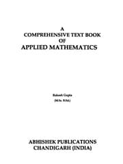 Tapa de A comprehensive text book of applied mathematics
