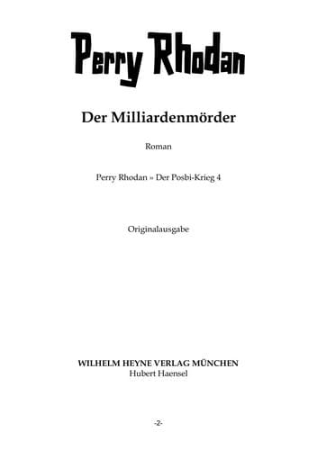 Tapa de Der Milliardenmörder