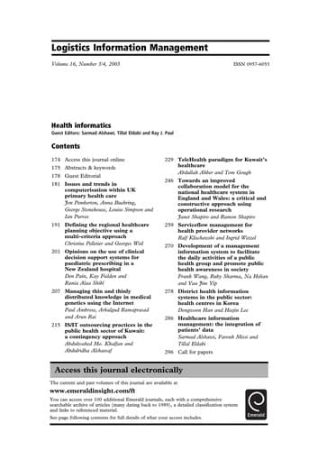 Tapa de Health informatics
