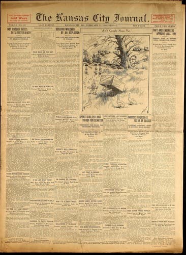 Tapa de Kansas City journal