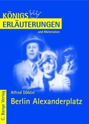 Tapa de Erla uterungen zu Alfred Do blin: Berlin Alexanderplatz