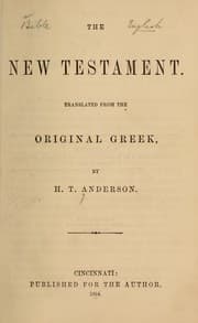 Tapa de The New Testament