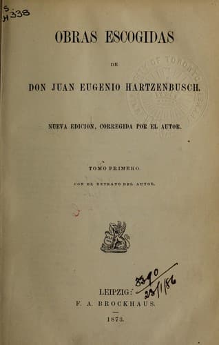 Tapa de Obras escogidas