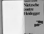 Tapa de Nietzsche contre Heidegger