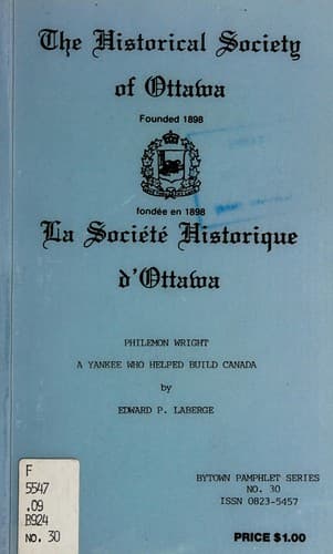 Tapa de Philemon Wright