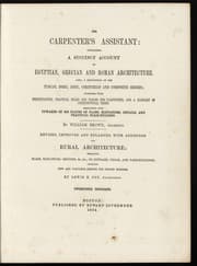 Tapa de The carpenter's assistant