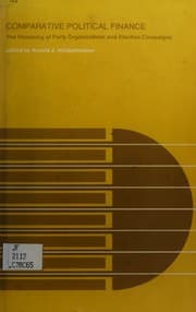 Tapa de Comparative political finance
