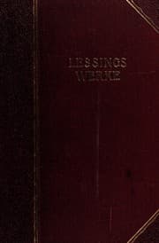 Tapa de Lessings Werke