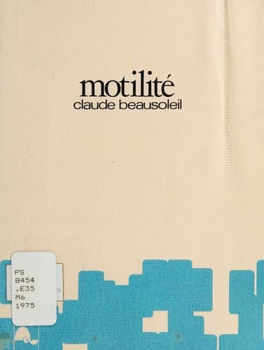 Tapa de Motilité