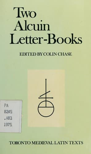 Tapa de Two Alcuin letter-books