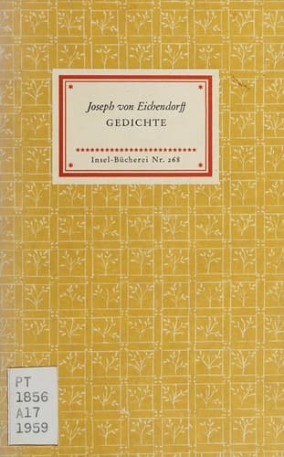 Tapa de Gedichte