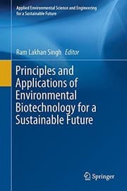 Tapa de Principles and Applications of Environmental Biotechnology for a Sustainable Future