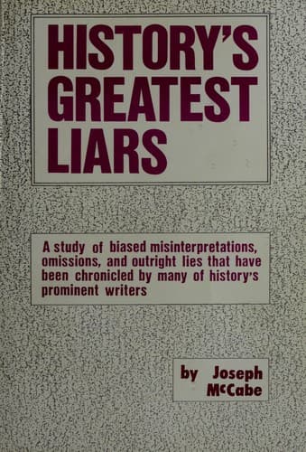 Tapa de History's greatest liars