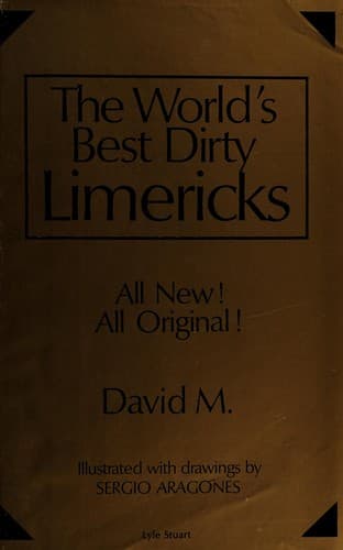 Tapa de The world's best dirty limericks