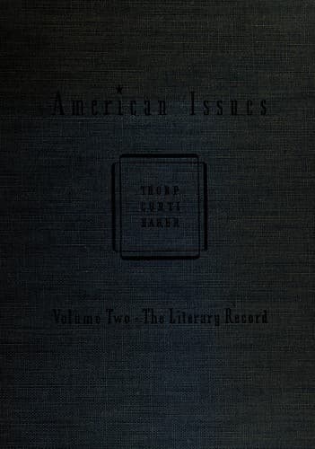 Tapa de American issues ..