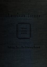 Tapa de American issues ..