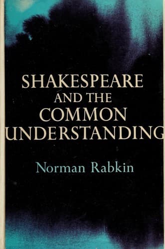 Tapa de Shakespeare and the common understanding