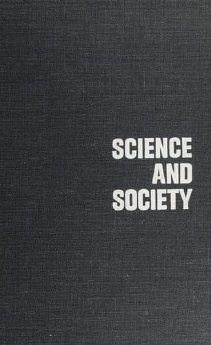 Tapa de Science and society.