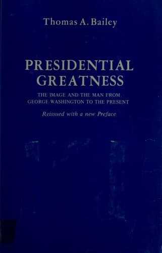 Tapa de Presidential greatness
