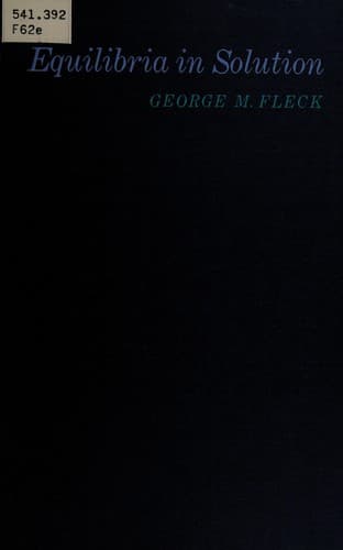 Tapa de Equilibria in solution