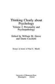 Tapa de Thinking Clearly About Psychology