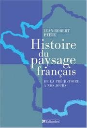 Tapa de Histoire du paysage français