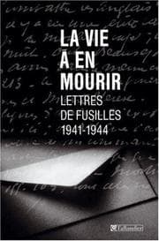 Tapa de La vie à en mourir