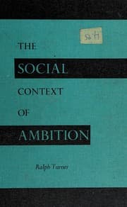 Tapa de The social context of ambition