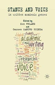 Tapa de Stance and voice in written academic genres