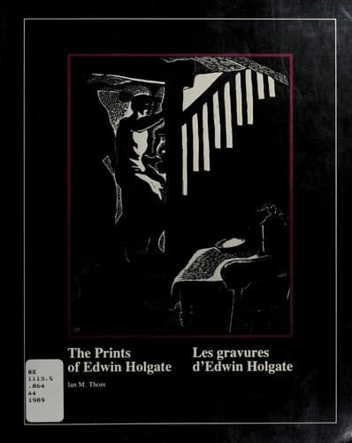 Tapa de The prints of Edwin Holgate =