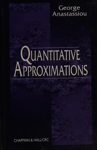 Tapa de Quantitative approximations