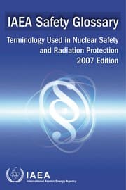 Tapa de IAEA safety glossary