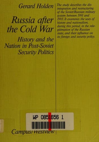 Tapa de Russia after the cold war