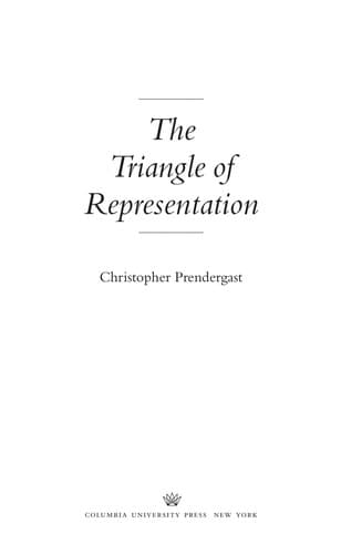 Tapa de The Triangle of Representation