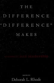 Tapa de The difference "difference" makes