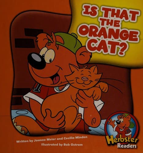 Tapa de Herbie Bear and the orange cat