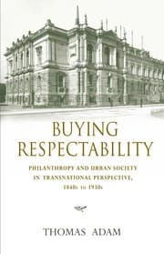 Tapa de Buying respectability