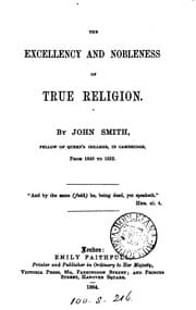 Tapa de The excellency and nobleness of true religion