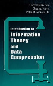 Tapa de Introduction to information theory and data compression