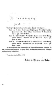 Tapa de Handwörterbuch der griechischen Sprache