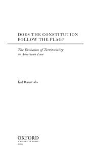 Tapa de Does the constitution follow the flag?