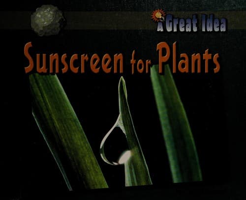 Tapa de Sunscreen for plants