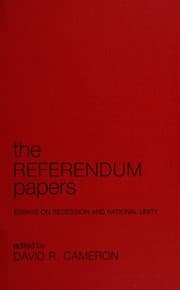 Tapa de The referendum papers