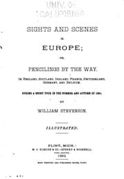Tapa de Sights and Scenes in Europe: Or, Pencilings by the Way, in England, Scotland ..